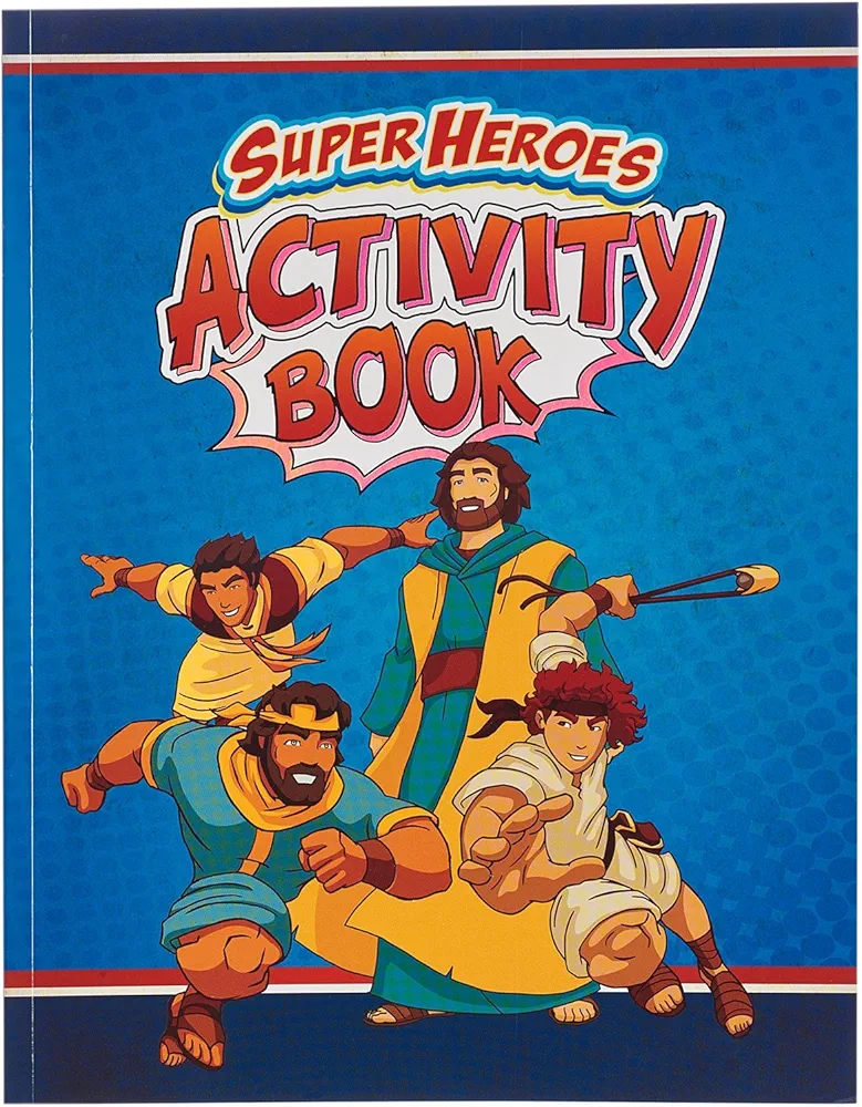 Super Heroes Activity Book: Bible Fun