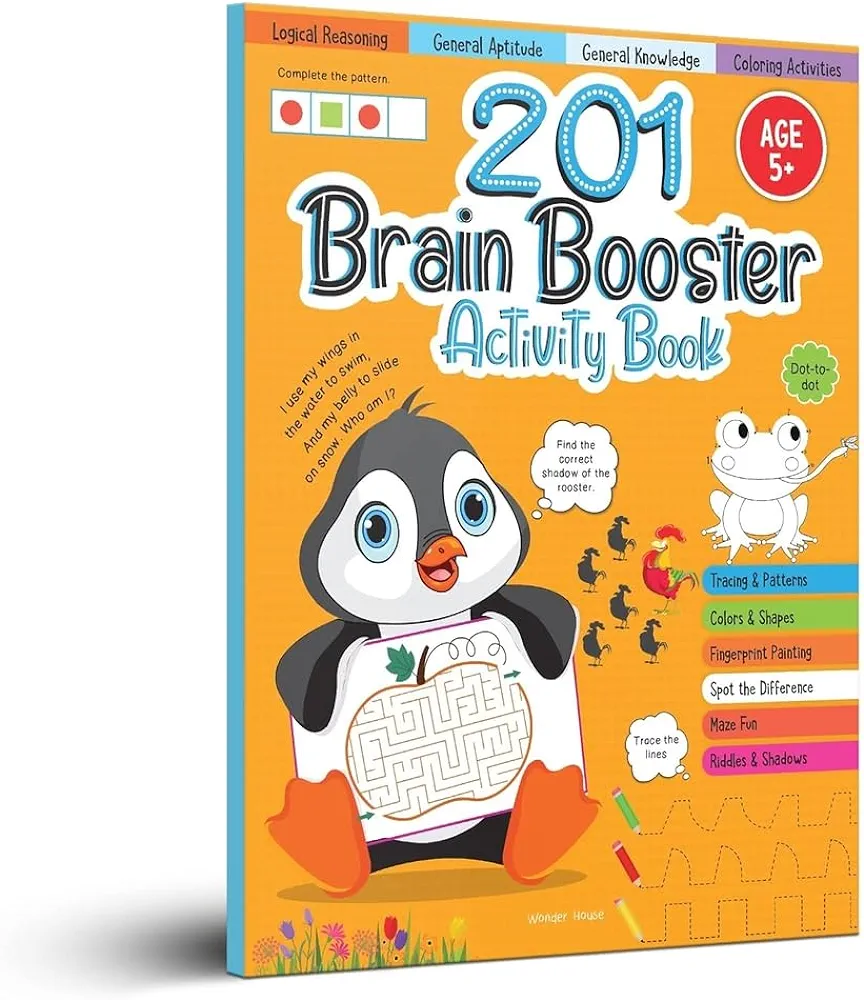 201 Brain Booster Activity Book: Fun Activities and Exercises