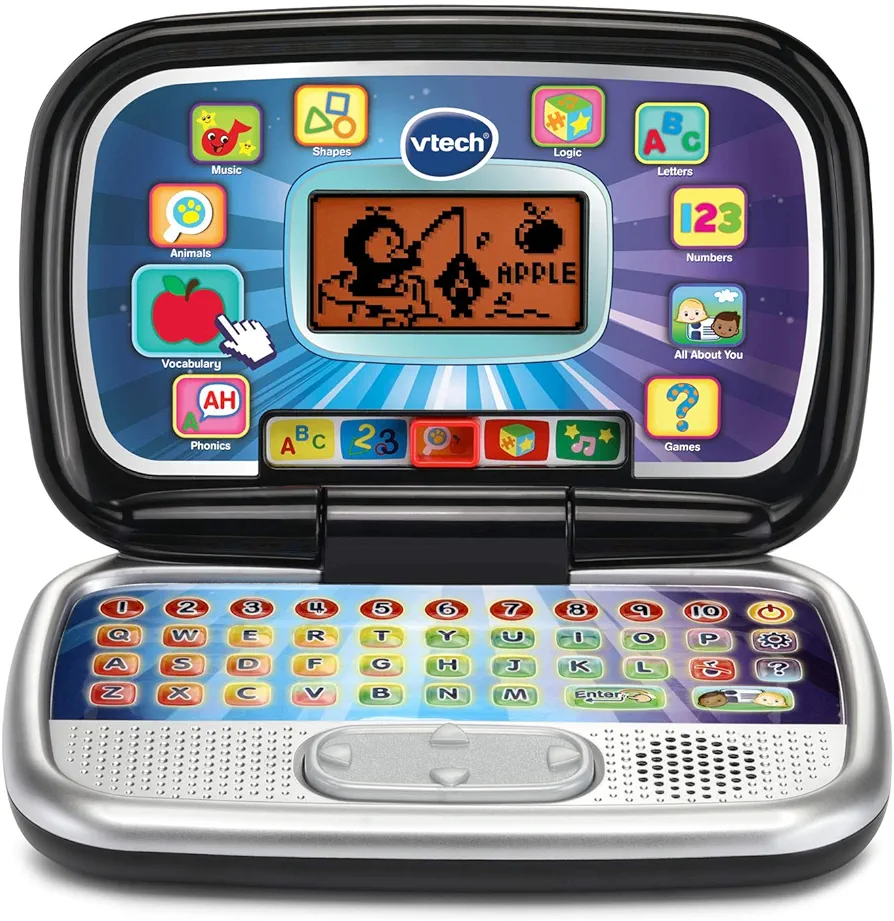 VTech Play Smart Preschool Laptop, Black