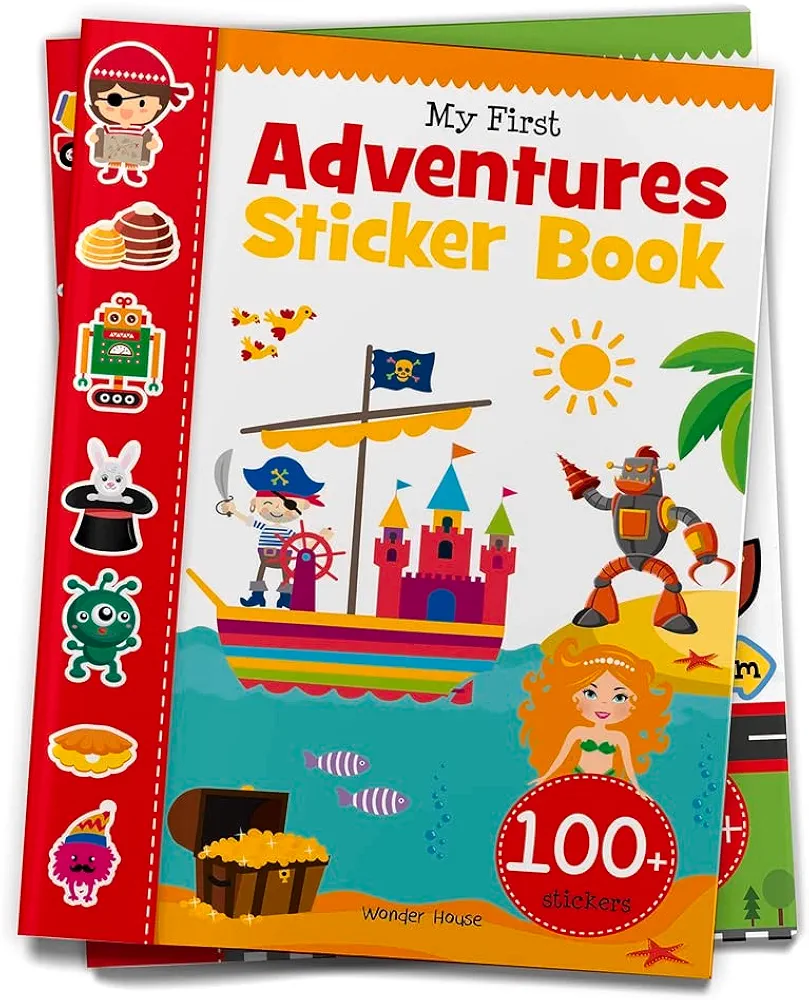 My First Adventures Sticker Book: My first sticker books