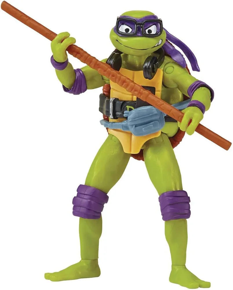 Teenage Mutant Ninja Turtles: Mutant Mayhem 4.5” Donatello Basic Action Figure by Playmates Toys