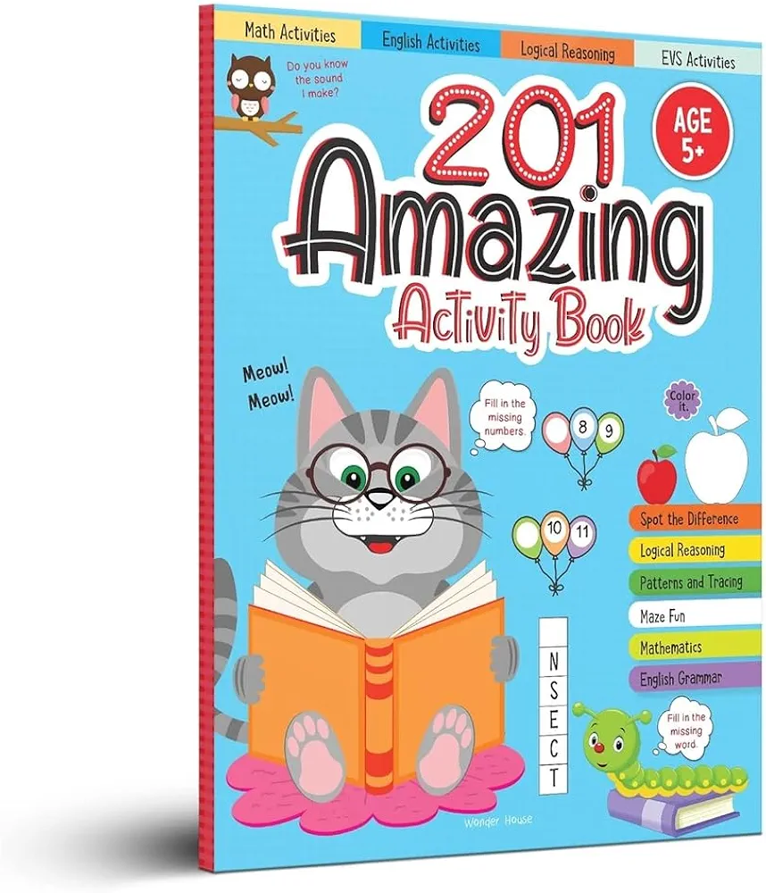 201 Amazing Activity Book: Fun Activities and Puzzles