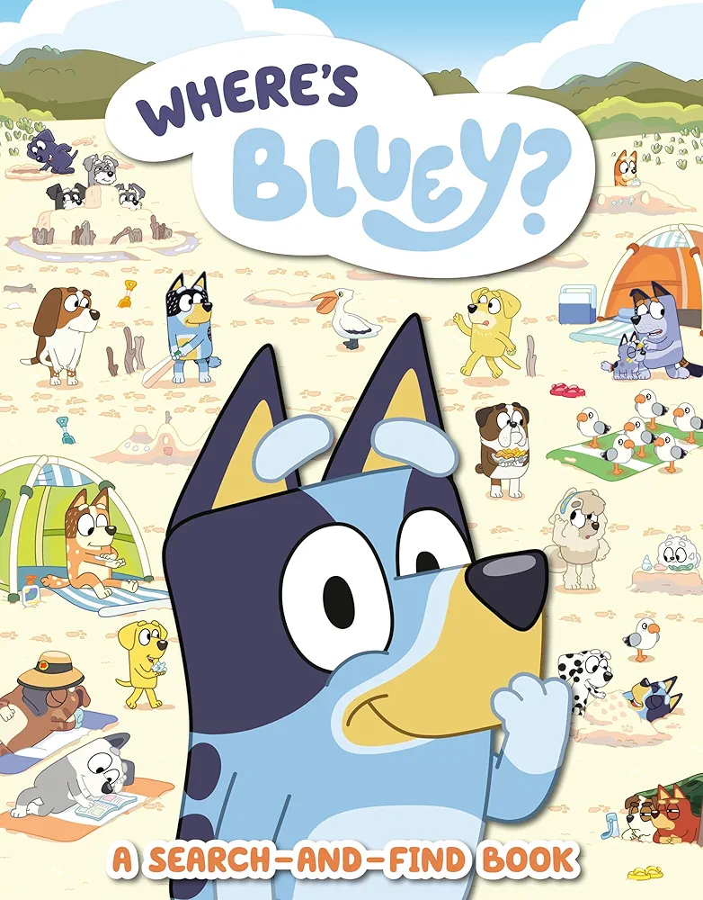 Where's Bluey?: A Search-and-Find Book