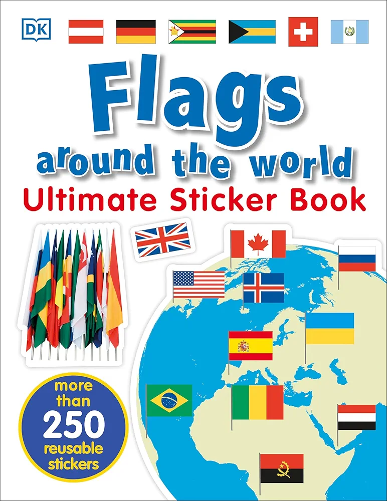 Ultimate Sticker Book: Flags Around the World