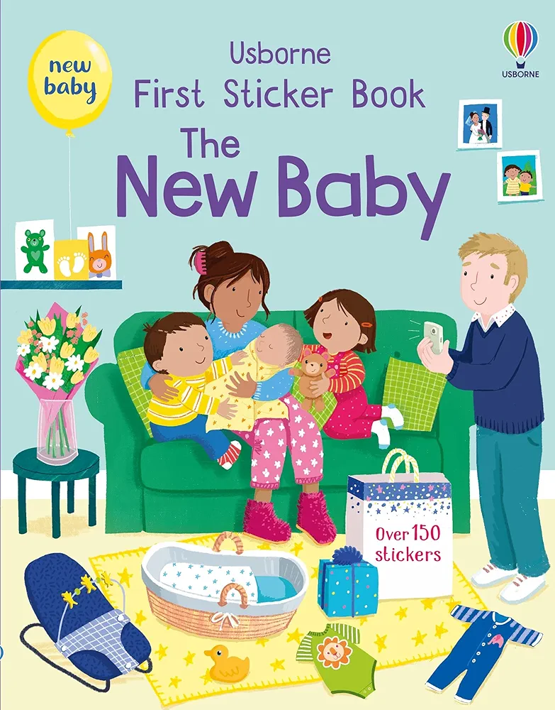 First Sticker Book The New Baby (First Sticker Books)