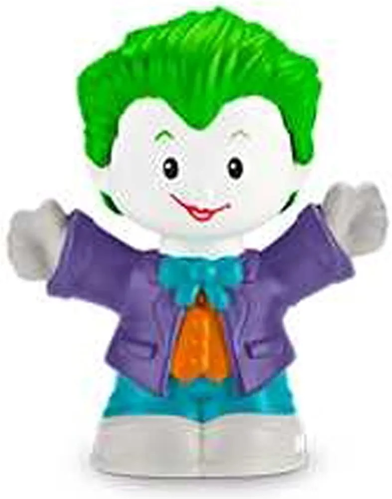 Replacement Part for Fisher-Price Little People DC Superfriends Deluxe Batcave Playset - HHY77 ~ Replacement Joker Figure