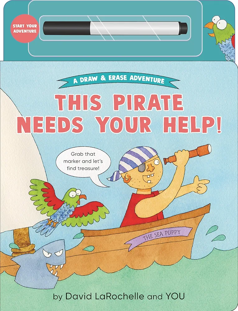 This Pirate Needs Your Help! (A Draw & Erase Adventure)