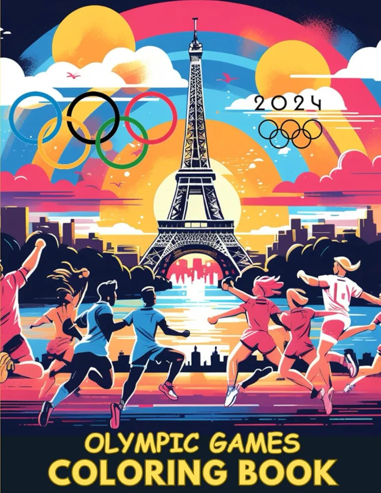 Olympic Games Coloring Book: Coloring of All Olympic Sports for Children +6 Years (Boys or Girls) A Perfect Gift for the Olympic Holidays.