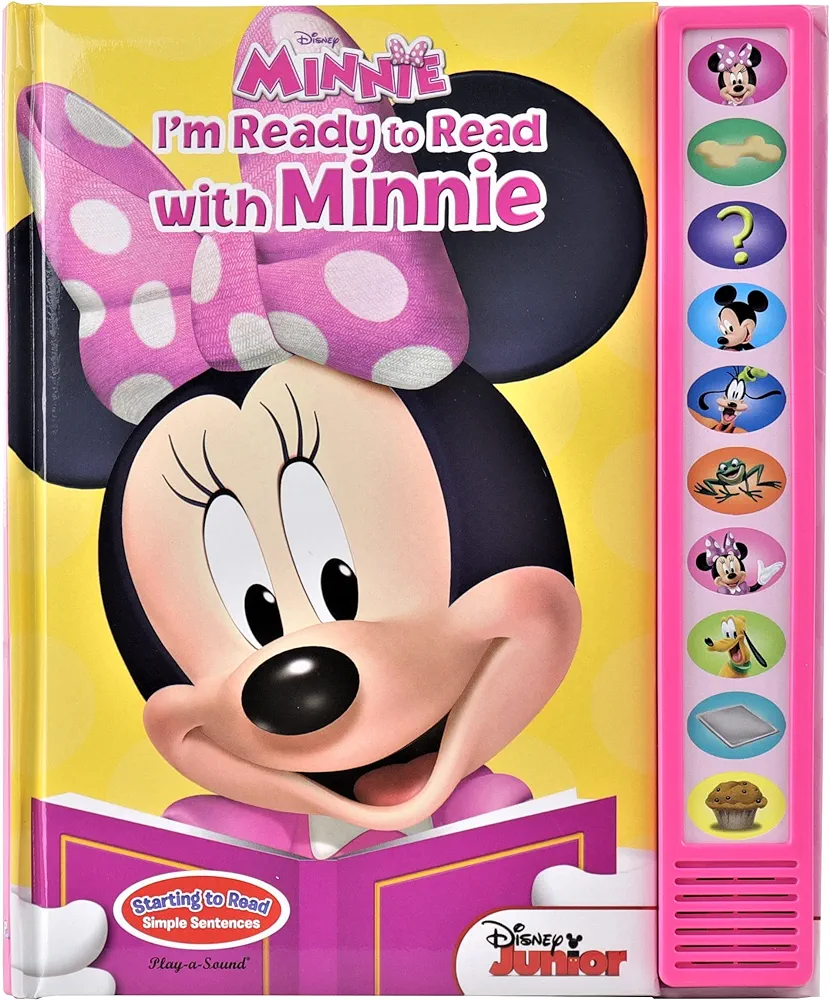 Disney Minnie Mouse - I'm Ready to Read with Minnie Sound Book - PI Kids