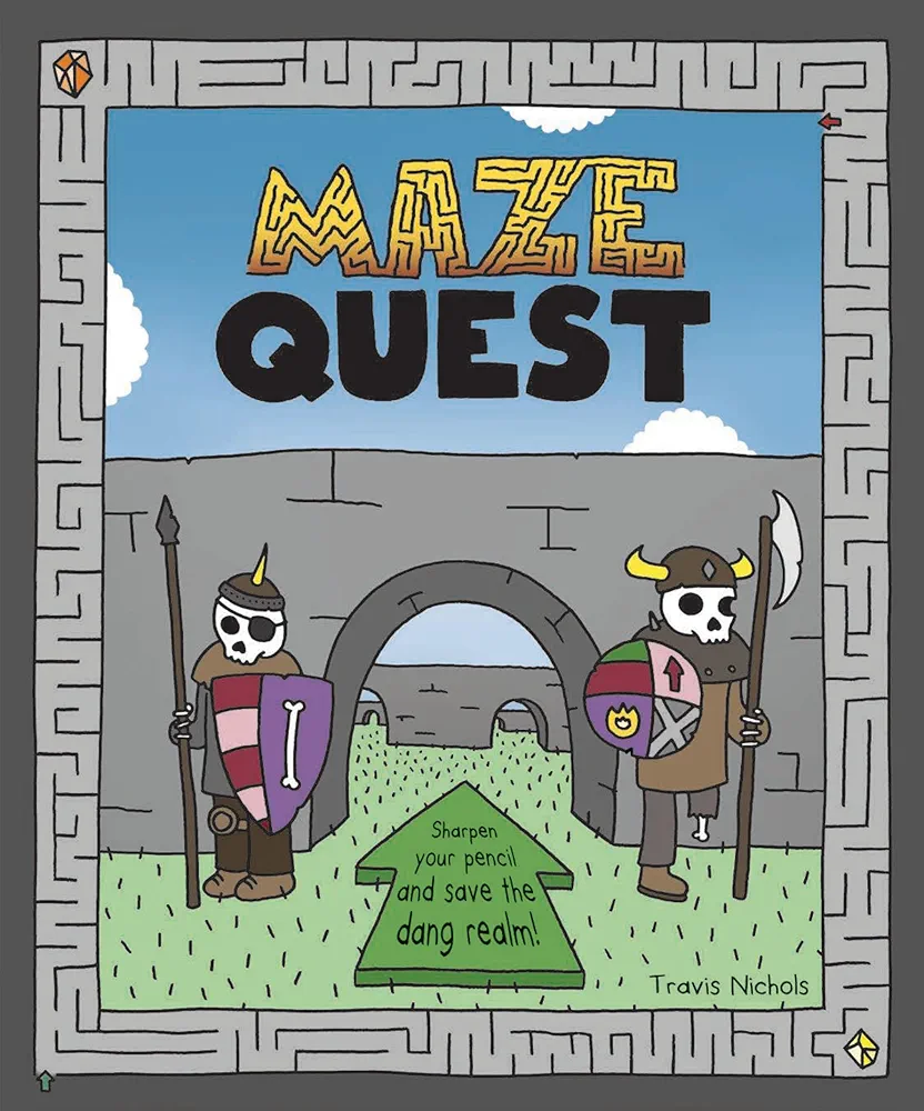 Maze Quest: (Adventure Books for Kids, Children?s Fantasy Books, Interactive Kids Books, Activity Book for Kids)