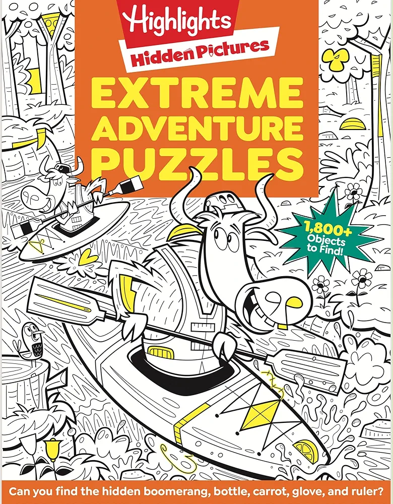 Extreme Adventure Puzzles (Highlights Hidden Pictures)