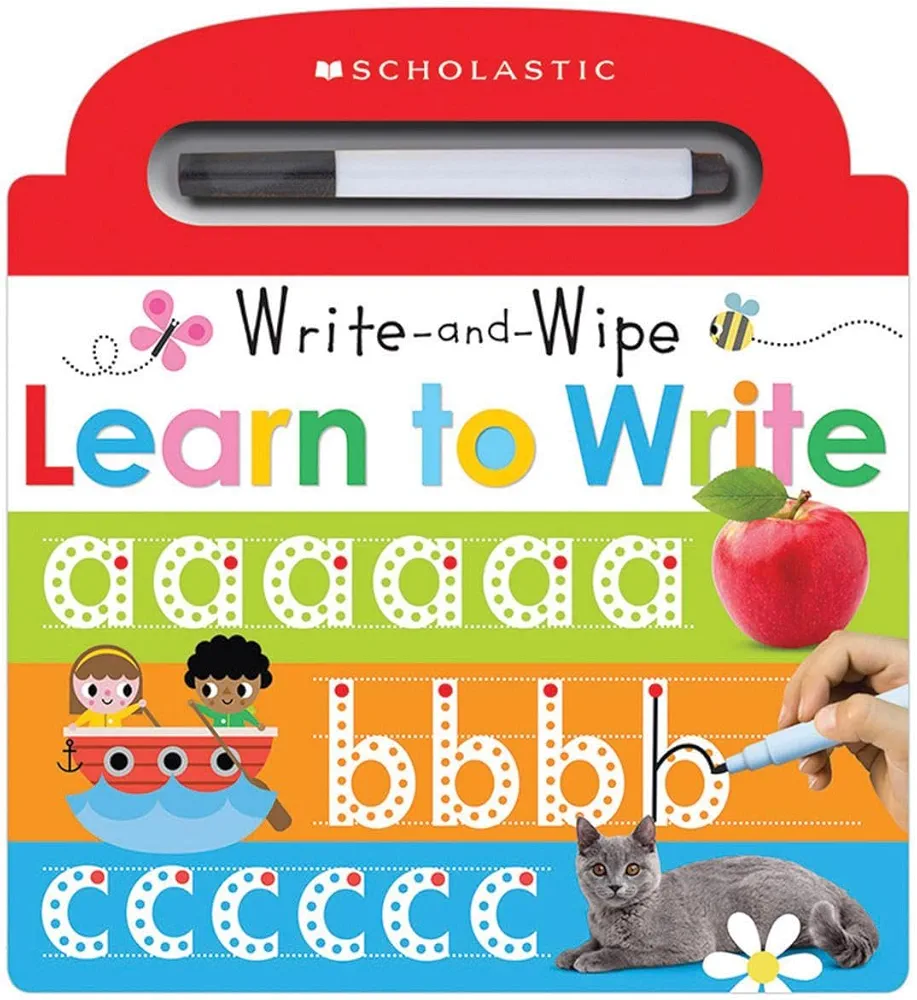 Learn to Write: Scholastic Early Learners (Write and Wipe)