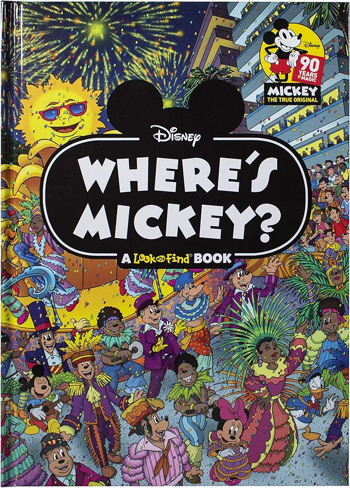 Disney - Where's Mickey Mouse - A Look and Find Book Activity Book - PI Kids