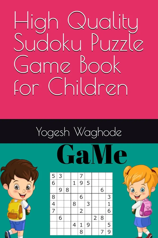 High Quality Sudoku Puzzle Game Book for Children