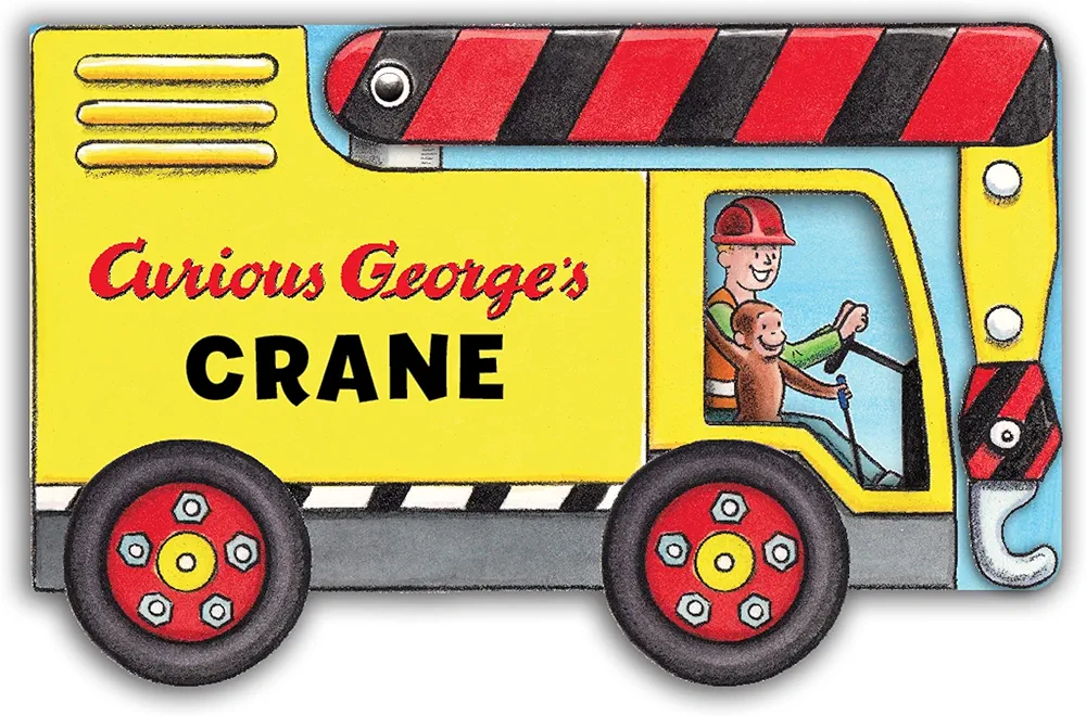 Curious George's Crane (Mini Movers Shaped Board Books)