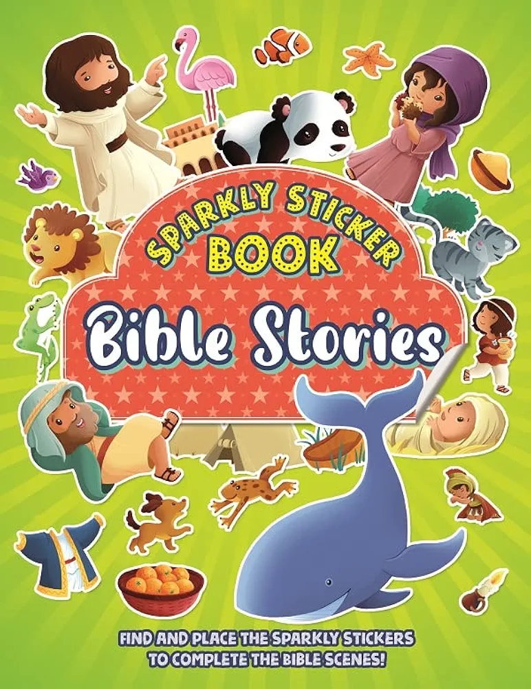 Bible Stories: Sparkly Sticker Book