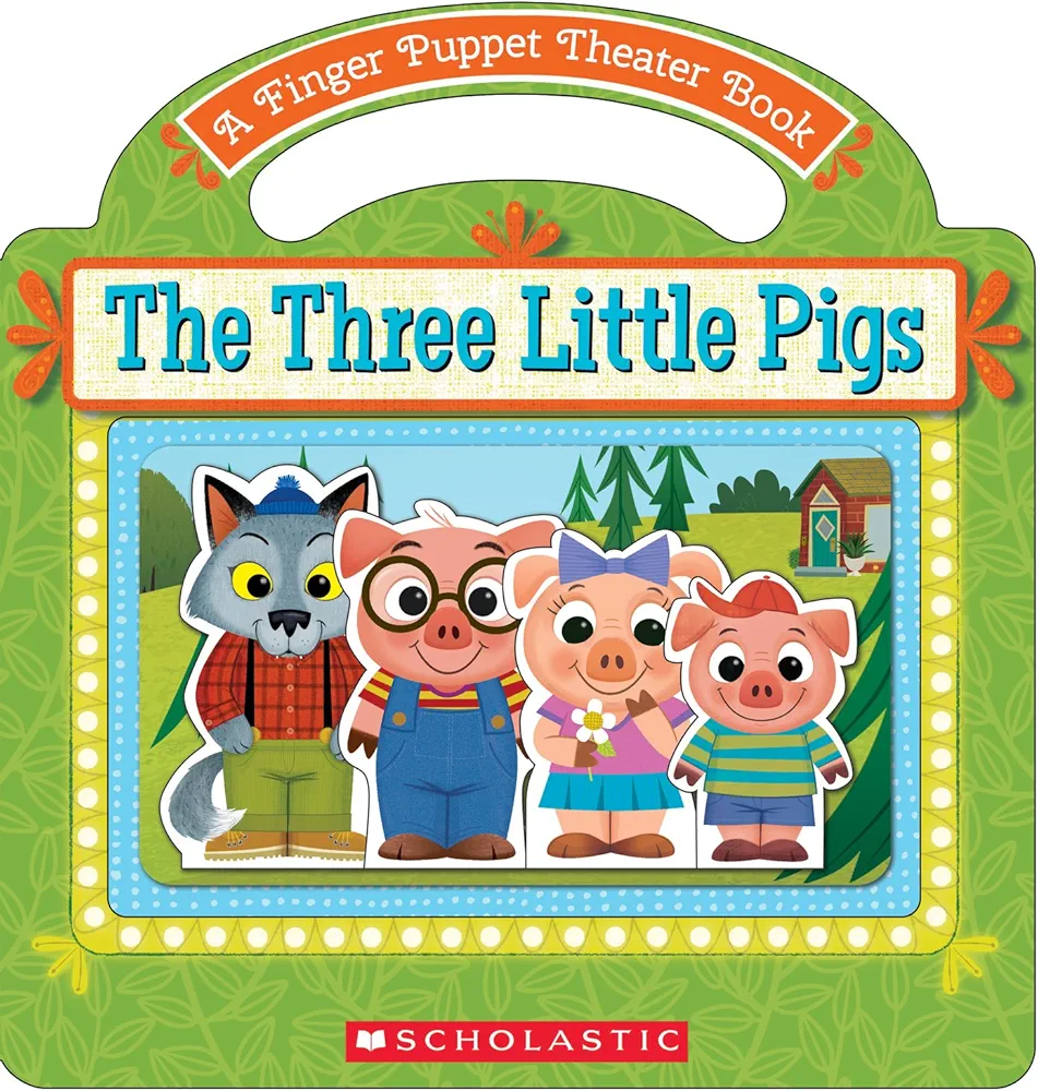 The Three Little Pigs: A Finger Puppet Theater Book