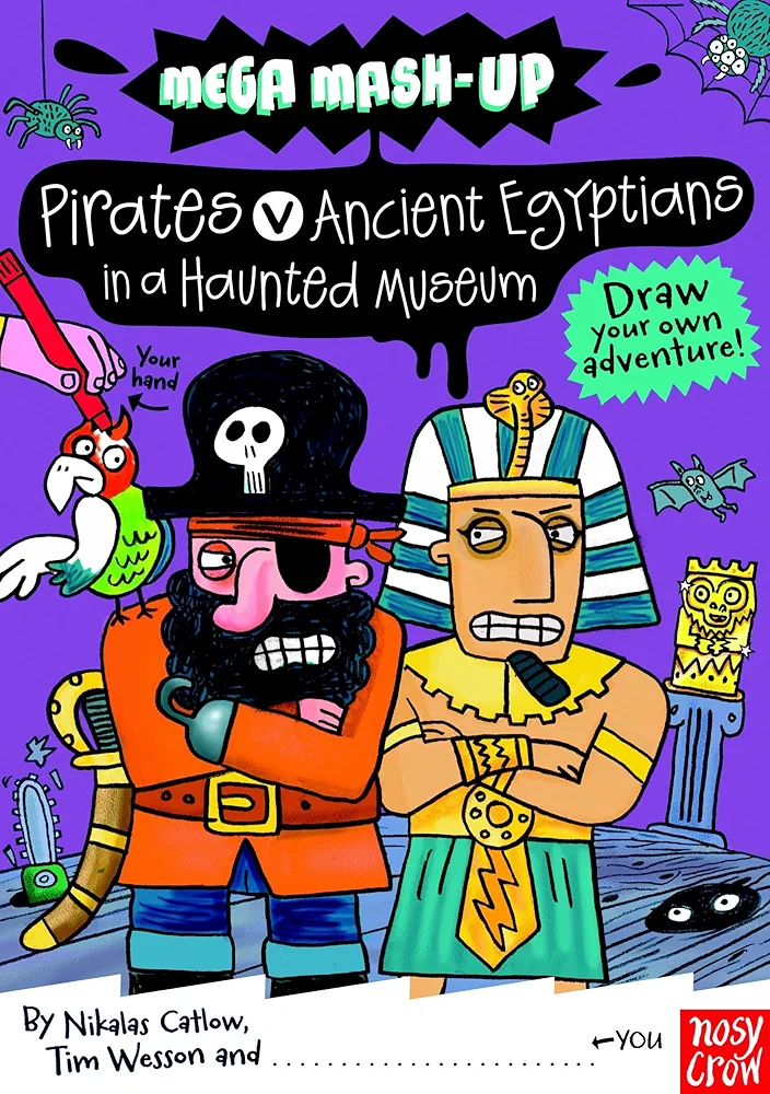 Mega Mash-Up: Ancient Egyptians vs. Pirates in a Haunted Museum