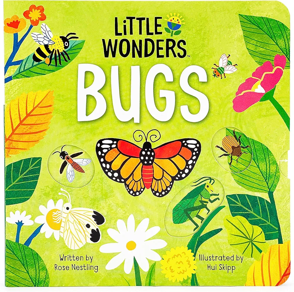 Little Wonders BUGS - Introduction to the World of Bugs Multi-Activity Children's Board Book Including Flaps, Wheels, Tabs, and More