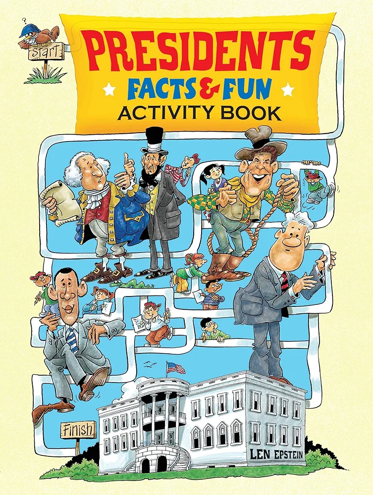 Presidents Facts and Fun Activity Book (Dover Children's Activity Books)