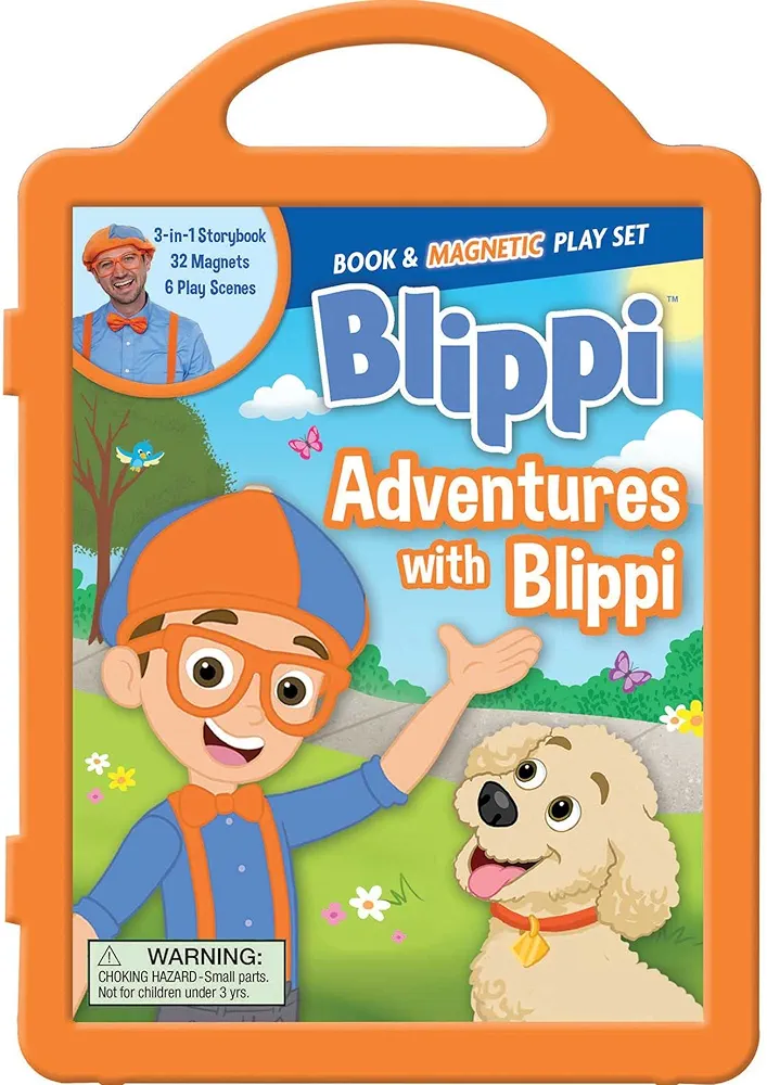 Blippi: Adventures with Blippi Magnetic Play Set