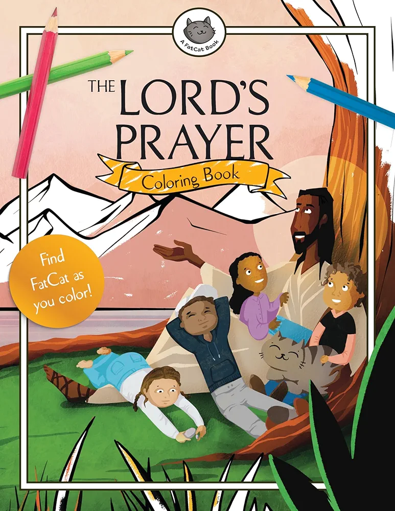 The Lord's Prayer Coloring Book (A FatCat Book)