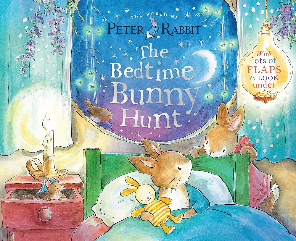 The Bedtime Bunny Hunt: With Lots of Flaps to Look Under (Peter Rabbit)