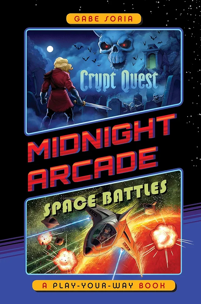 Crypt Quest/Space Battles: A Play-Your-Way Book (Midnight Arcade)