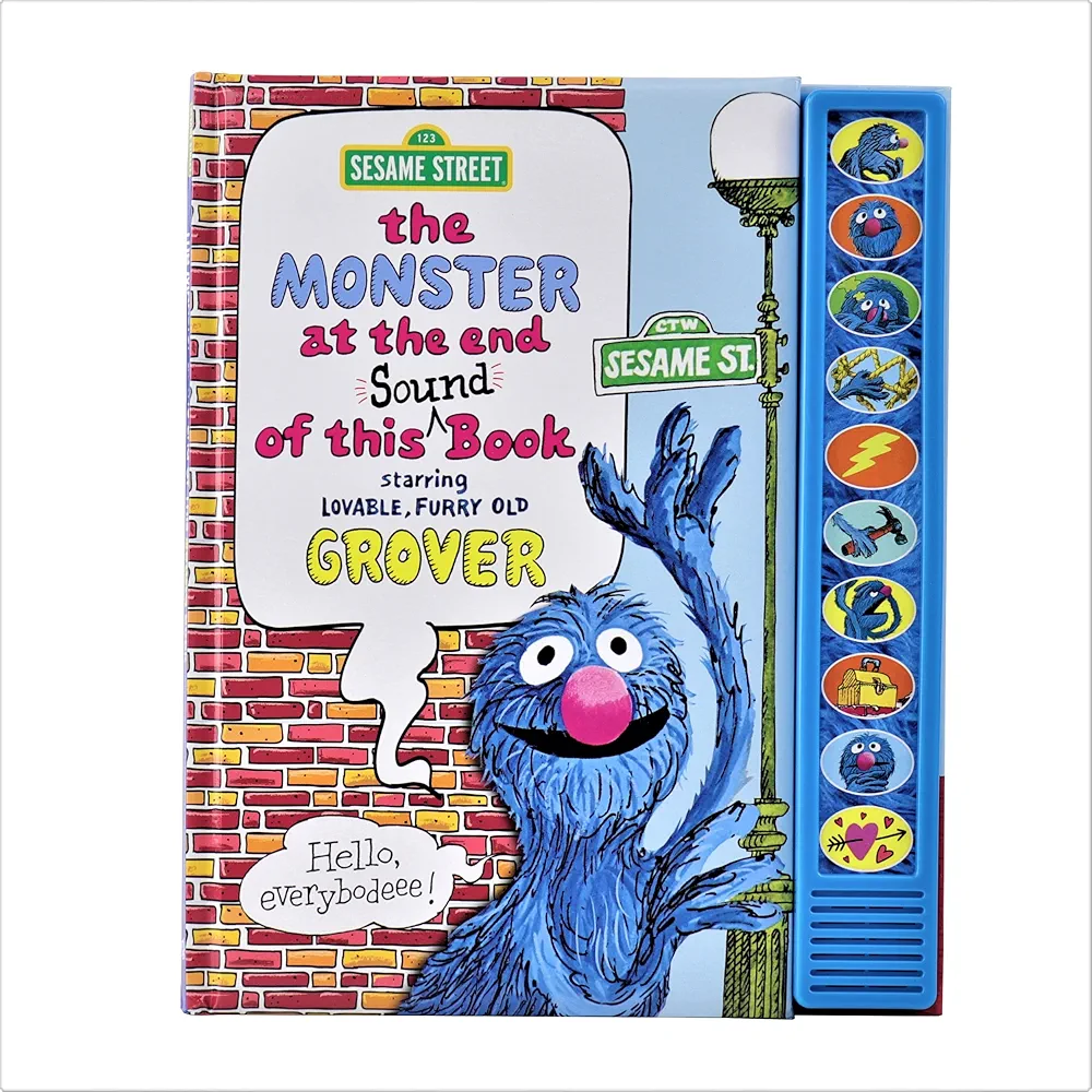 Sesame Street - The Monster at the End of This Sound Book with Grover - PI Kids (Play-A-Sound)