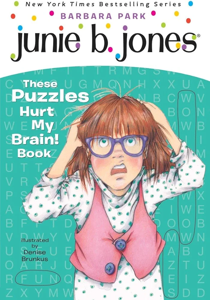 Junie B. Jones: These Puzzles Hurt My Brain! Book