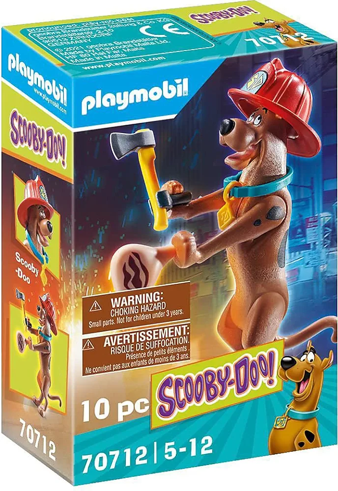 Playmobil - Scooby-Doo! Collectible Firefighter Figure