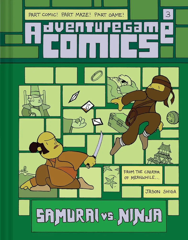 Adventuregame Comics: Samurai vs. Ninja (Book 3): An Interactive Graphic Novel