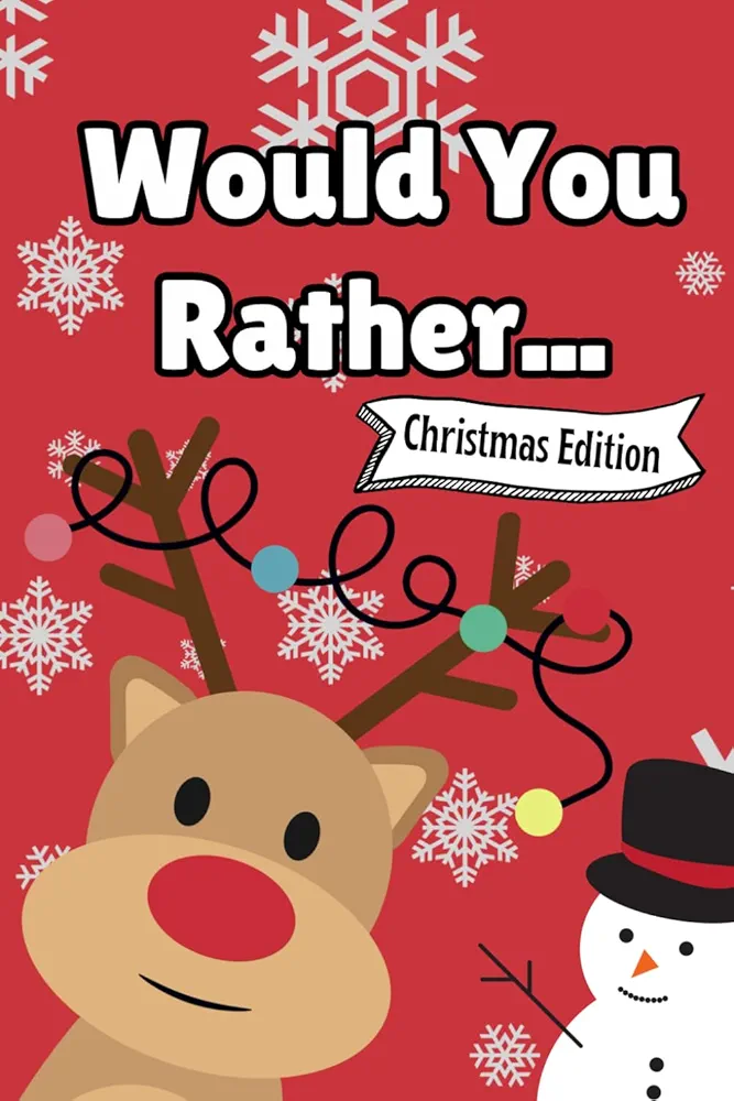 Would You Rather... Christmas Edition: Interactive Festive Fun for all the Family | Stocking Stuffer for Kids | Christmas Games