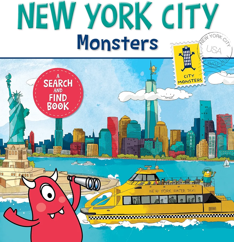 New York City Monsters: A Search-and-Find Book