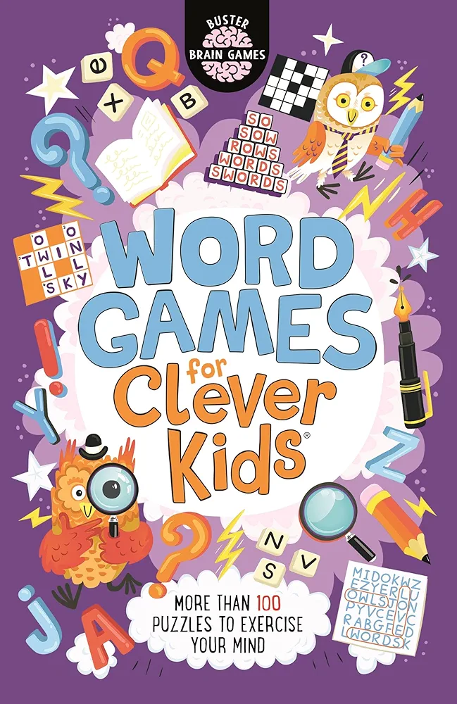 Word Games for Clever Kids (Buster Brain Games)