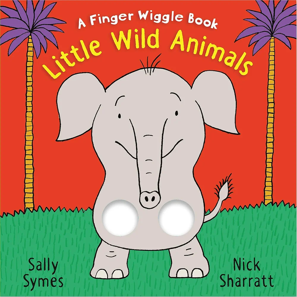 Little Wild Animals: A Finger Wiggle Book (Finger Wiggle Books)