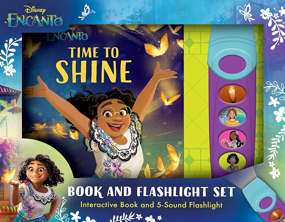 Disney Encanto - Time to Shine Interactive Book and Sound Flashlight Toy Set - PI Kids