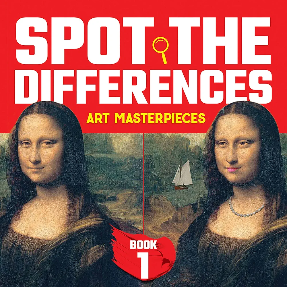 Spot the Differences: Art Masterpieces, Book 1 (Dover Kids Activity Books)