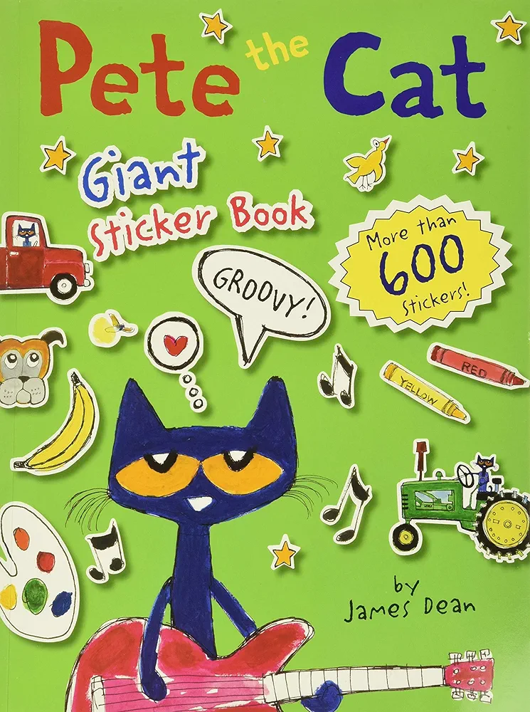 Pete the Cat Giant Sticker Book