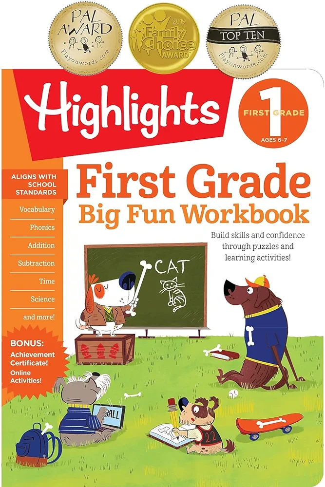 First Grade Big Fun Workbook (Highlights™ Big Fun Activity Workbooks)