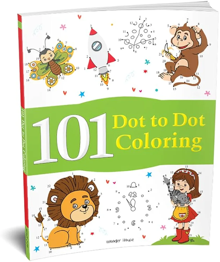 101 Dot To Dot Coloring (101 Fun Activities)