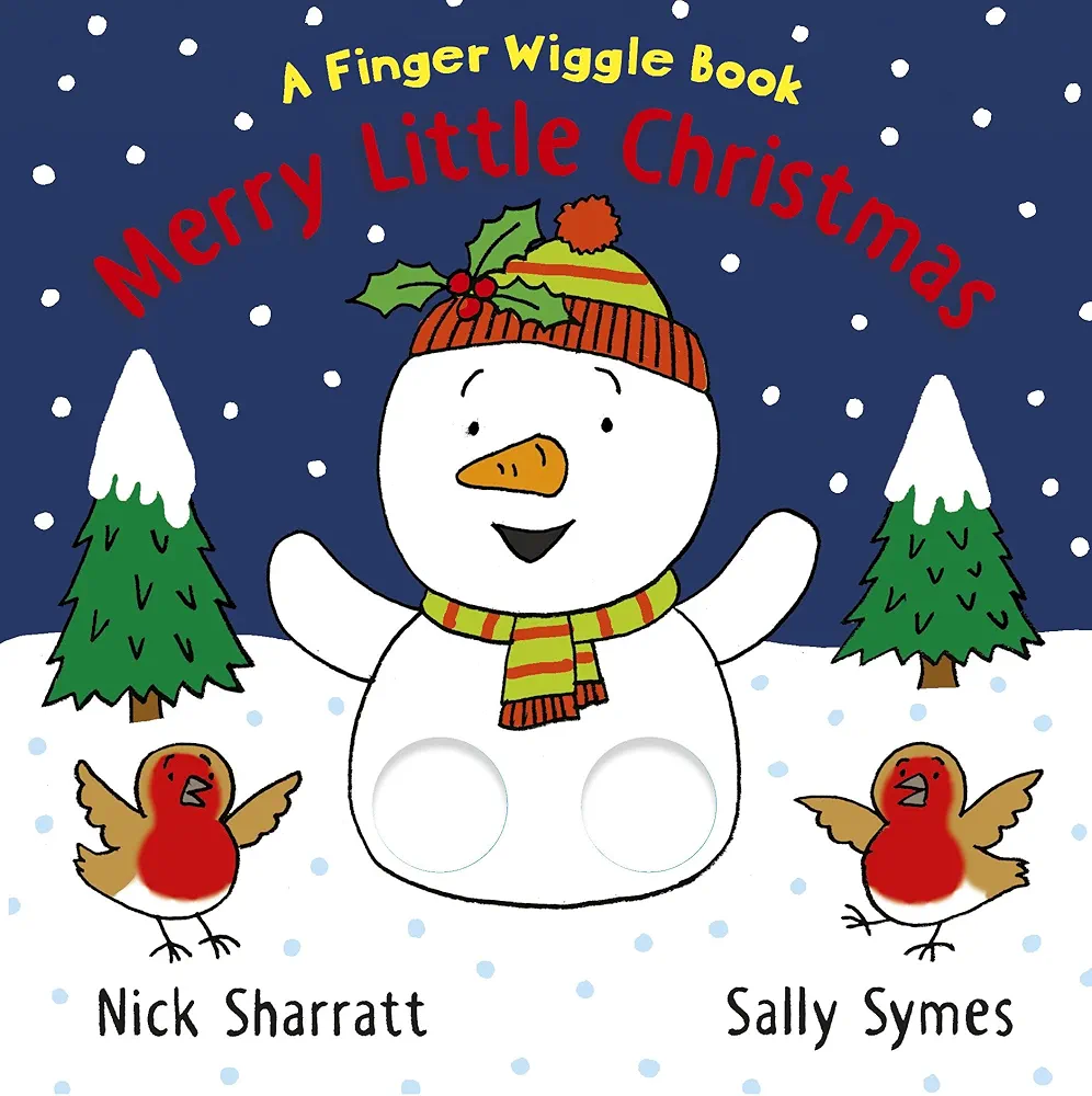 Merry Little Christmas: A Finger Wiggle Book (Finger Wiggle Books)