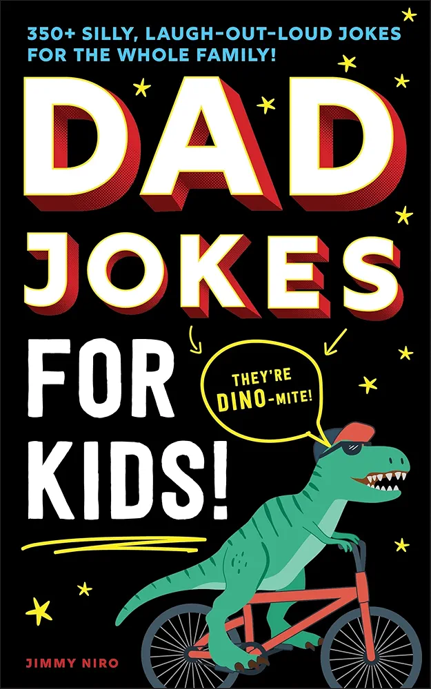 Dad Jokes for Kids: A Silly, Laugh-Out-Loud Book for Family Game Night with 250+ Clean Jokes (white elephant gag gifts for kids) (Ultimate Silly Joke Books for Kids)