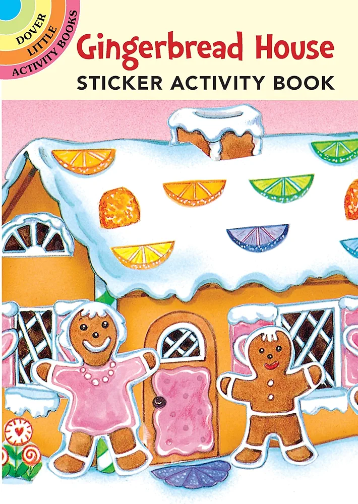 Gingerbread House Sticker Activity Book (Dover Little Activity Books: Christmas)