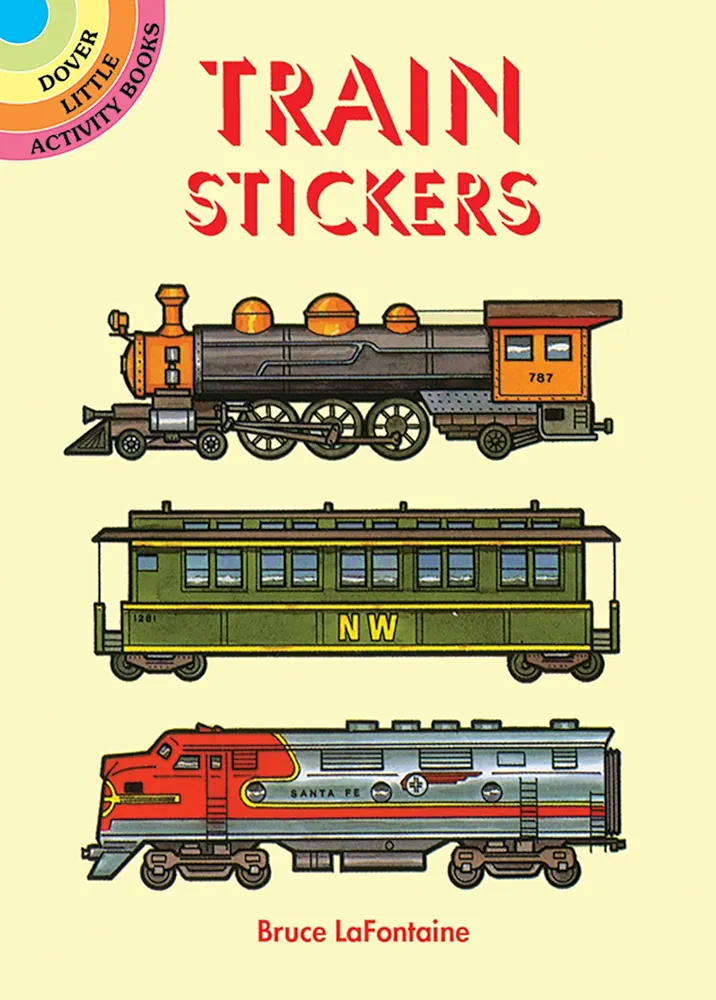 Train Stickers (Dover Little Activity Books: Travel)