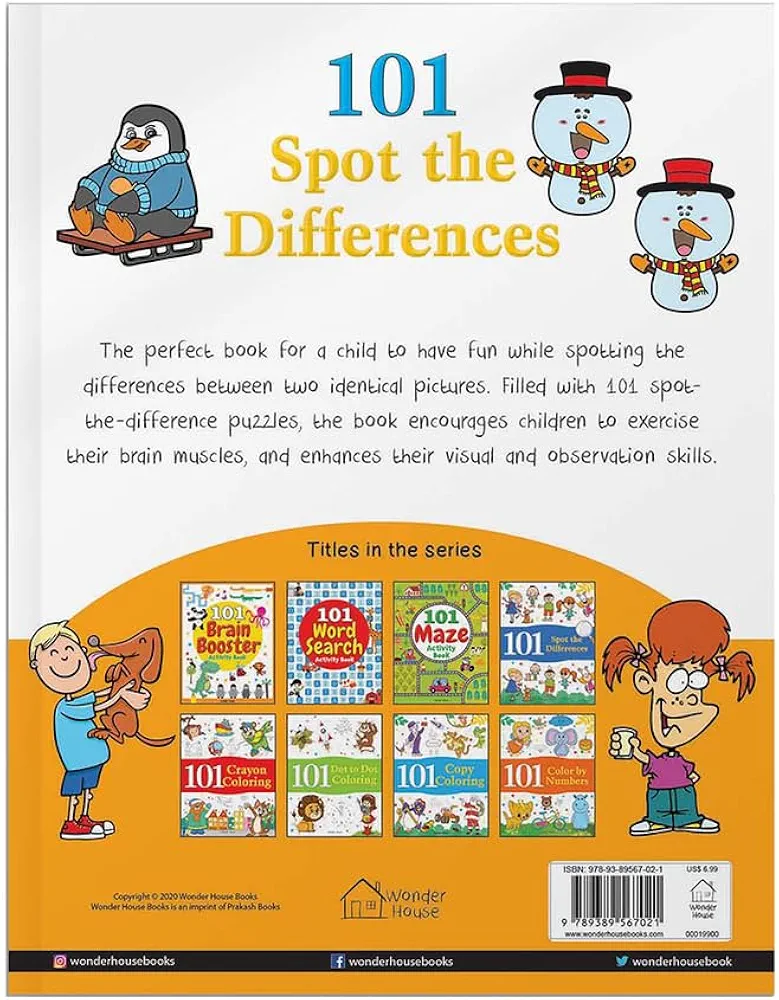 101 Spot the Differences (101 Fun Activities)