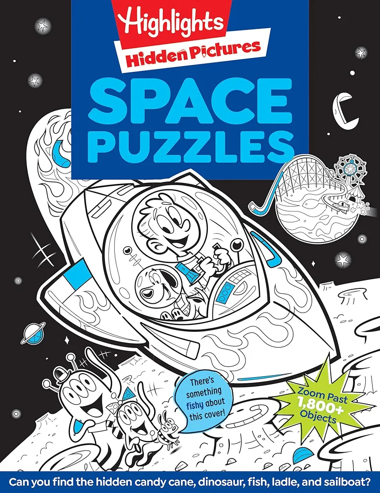 Space Puzzles (Highlights Hidden Pictures)