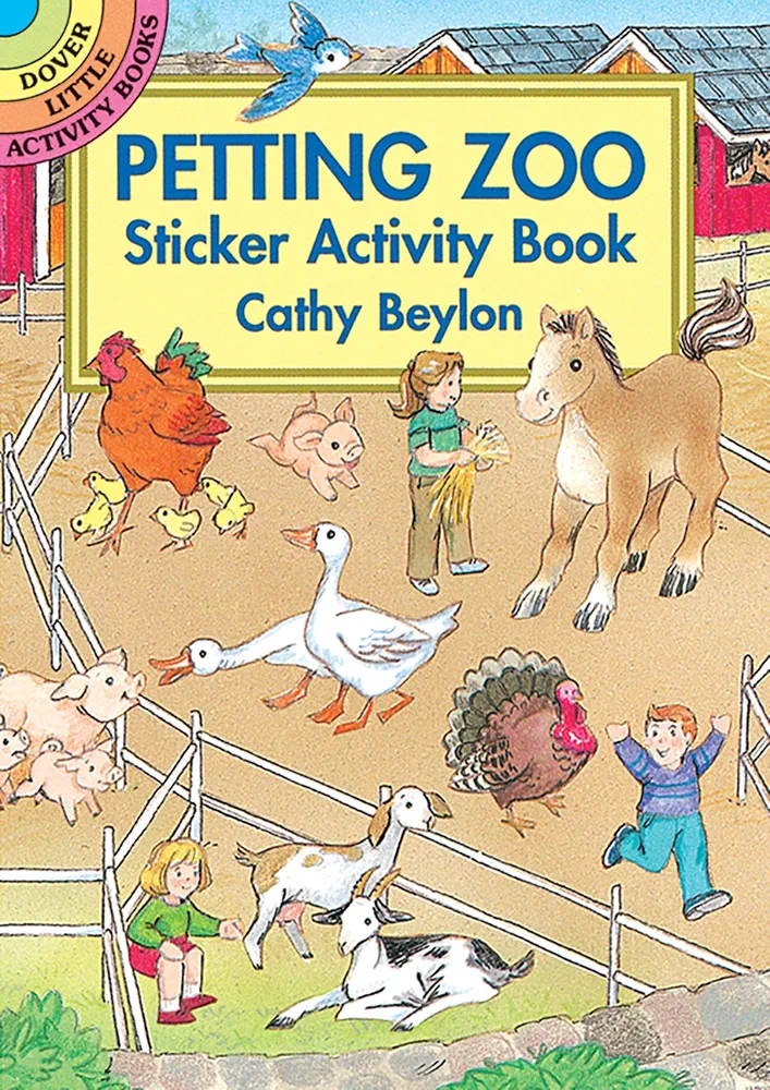 Dover Petting Zoo Sticker Activity Book (Dover Little Activity Books: Animals)