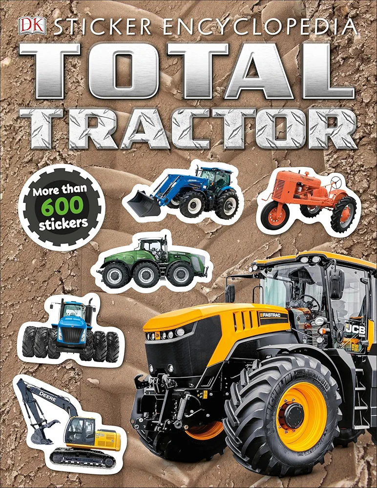 Total Tractor Sticker Encyclopedia (Sticker Encyclopedias)