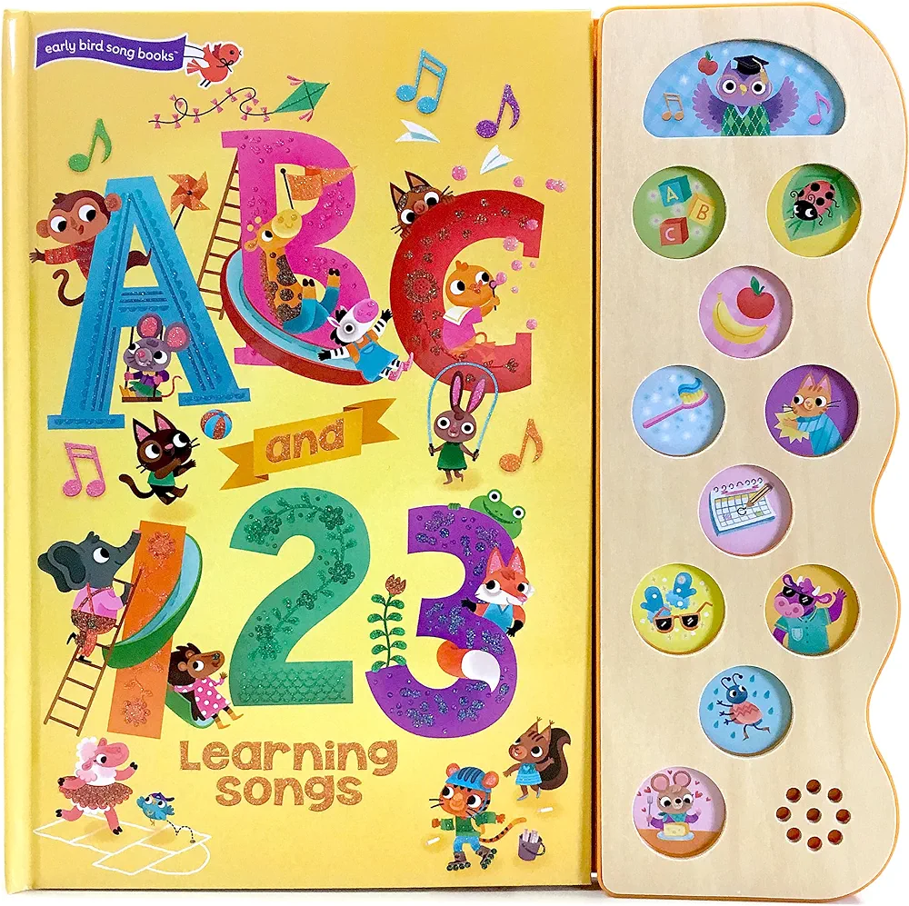 ABC & 123 Learning Songs: Interactive Children's Sound Book (11 Button Sound) (11 Button Sound Book)